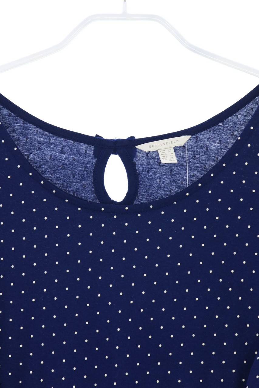 Carou SPRINGFIELD Longsleeve-Shirt mit Polka Dots Super Sparpreis