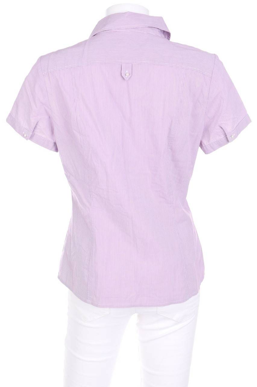 Carou comma Kurzarm-Bluse mit Streifen JETZT KAUFEN