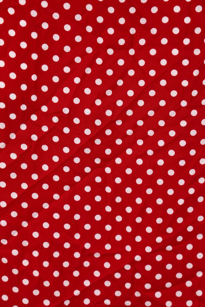 Carou TAIFUN Kurzarm-Bluse mit Polka Dots Letzter Tag