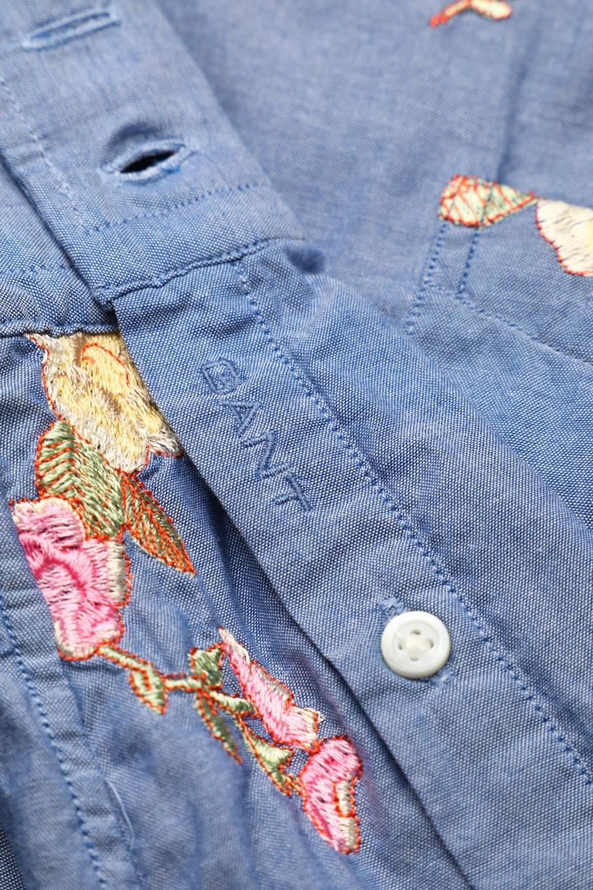 Carou GANT Hemd-Bluse mit Stickereien Bis zu 65% Rabatt