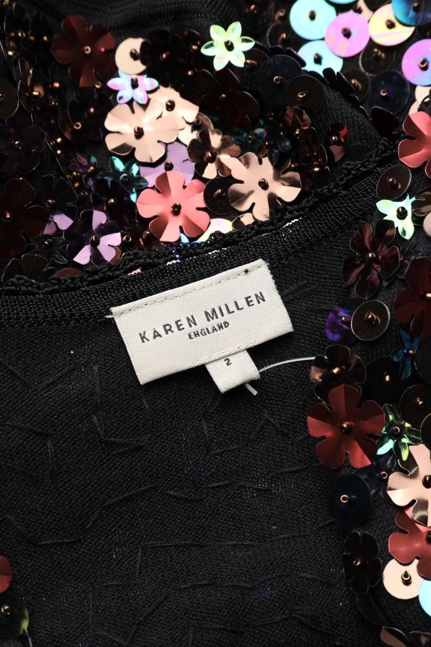 Carou KAREN MILLEN Bolero mit Pailletten 50% Rabatt mit kostenlosem Versand
