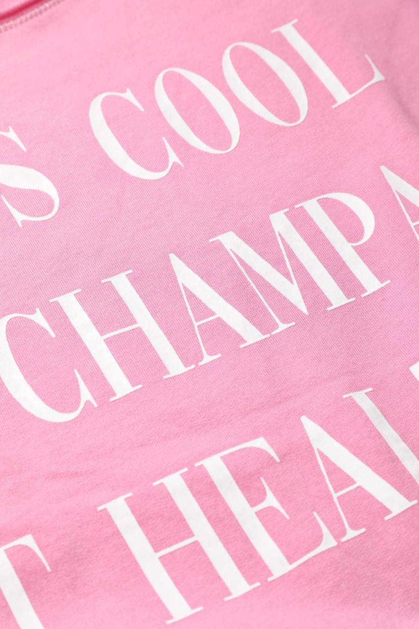 Carou monari Kurzarm-Shirt mit Statement-Print Fabrikladen