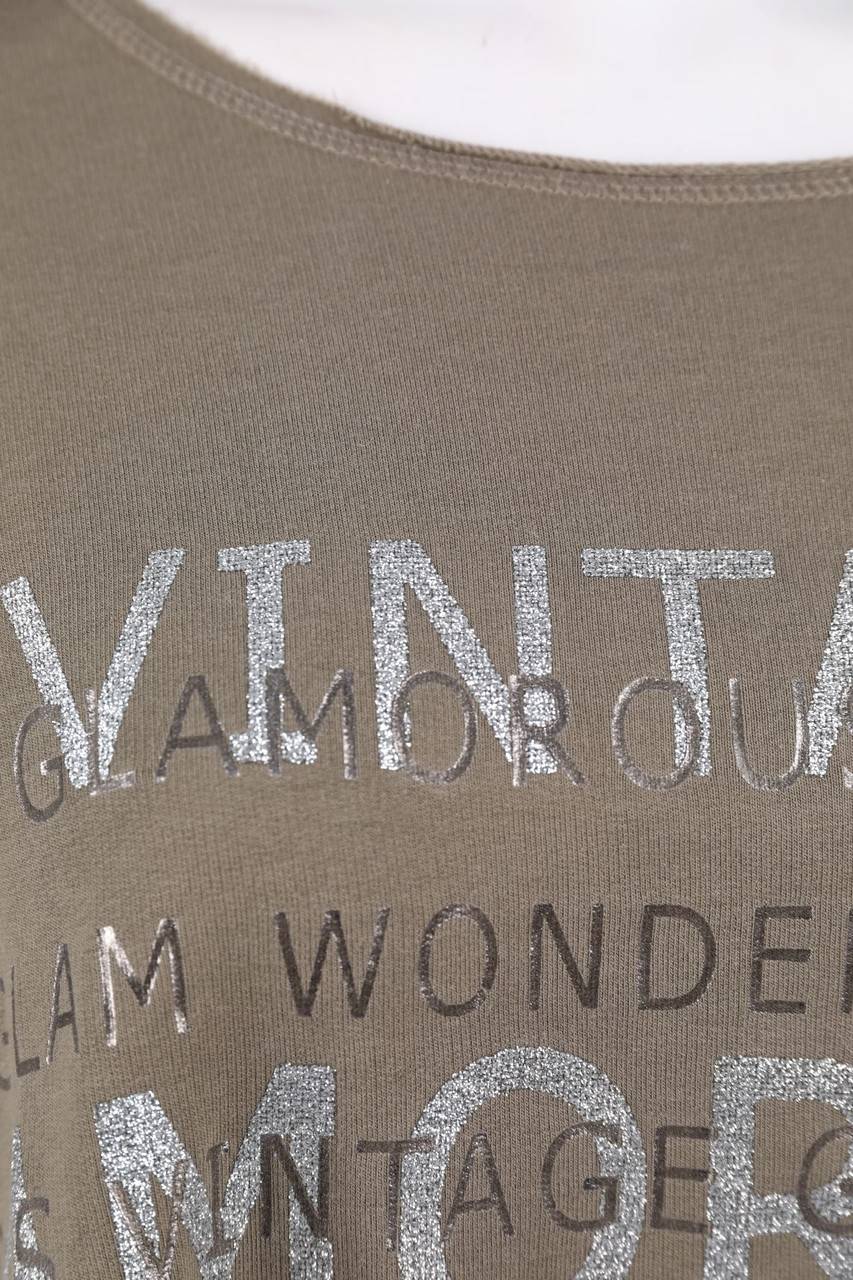 Carou monari Sweatshirt mit Print Black Friday Preise