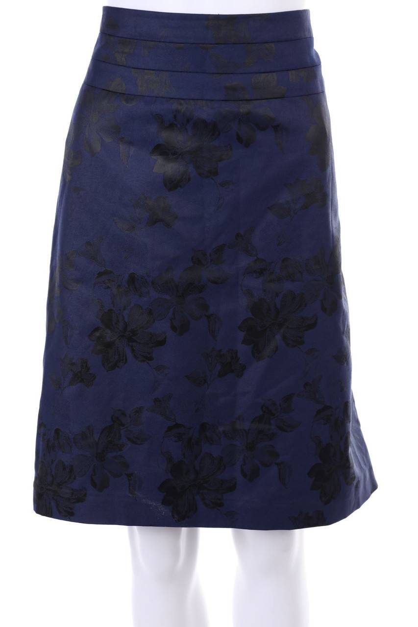 Carou H&M Rock aus Jacquard mit floralem Muster im Angebot