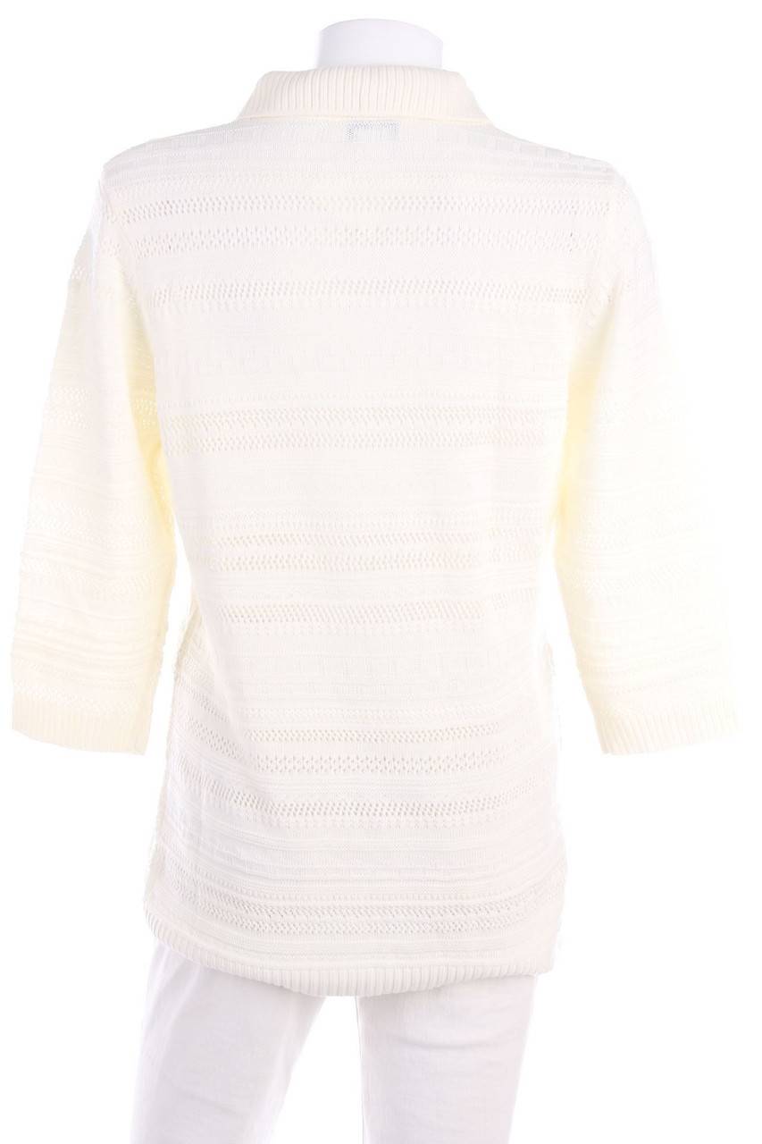 Carou COLLECTION L. Strick-Pullover mit Muster Kostenloser Versand