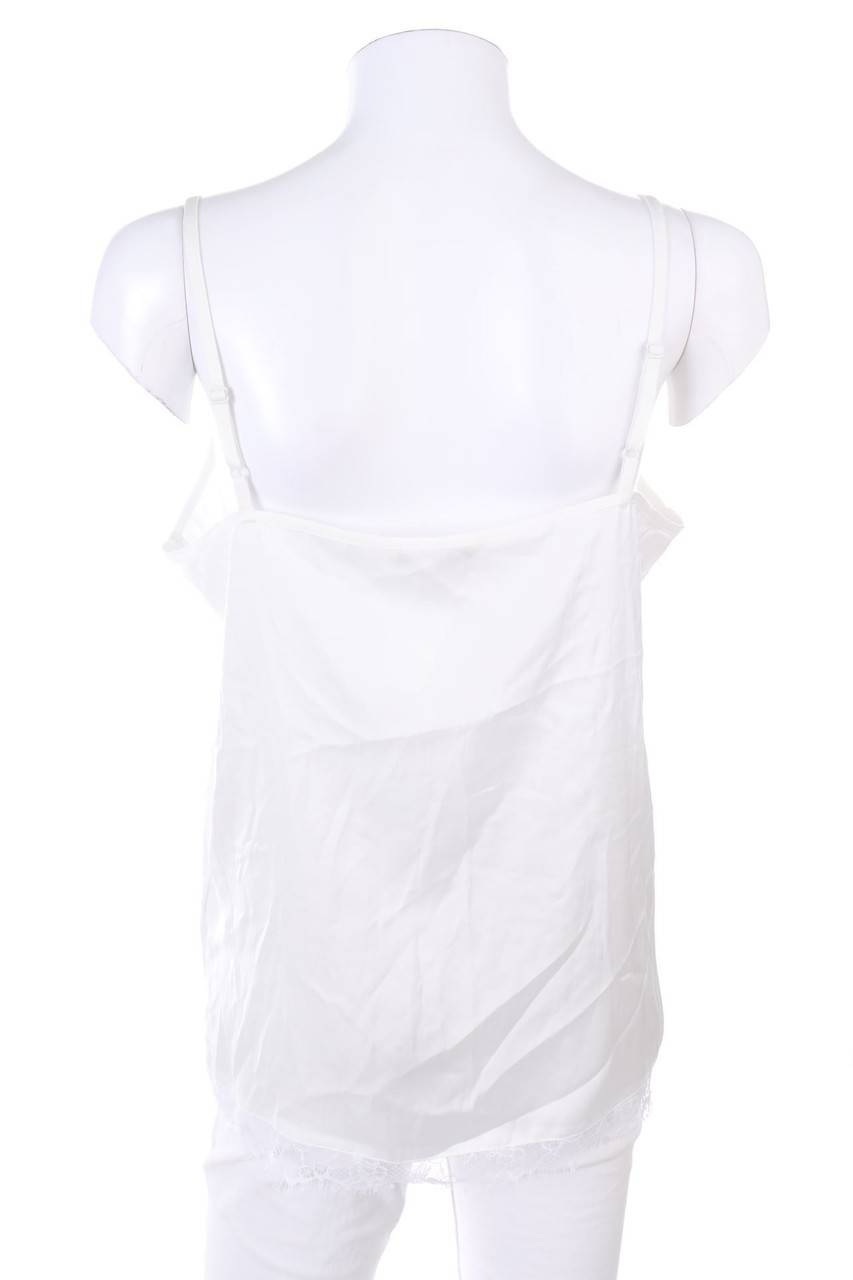 Carou TOM TAILOR Denim Top mit Spitze Rabatt