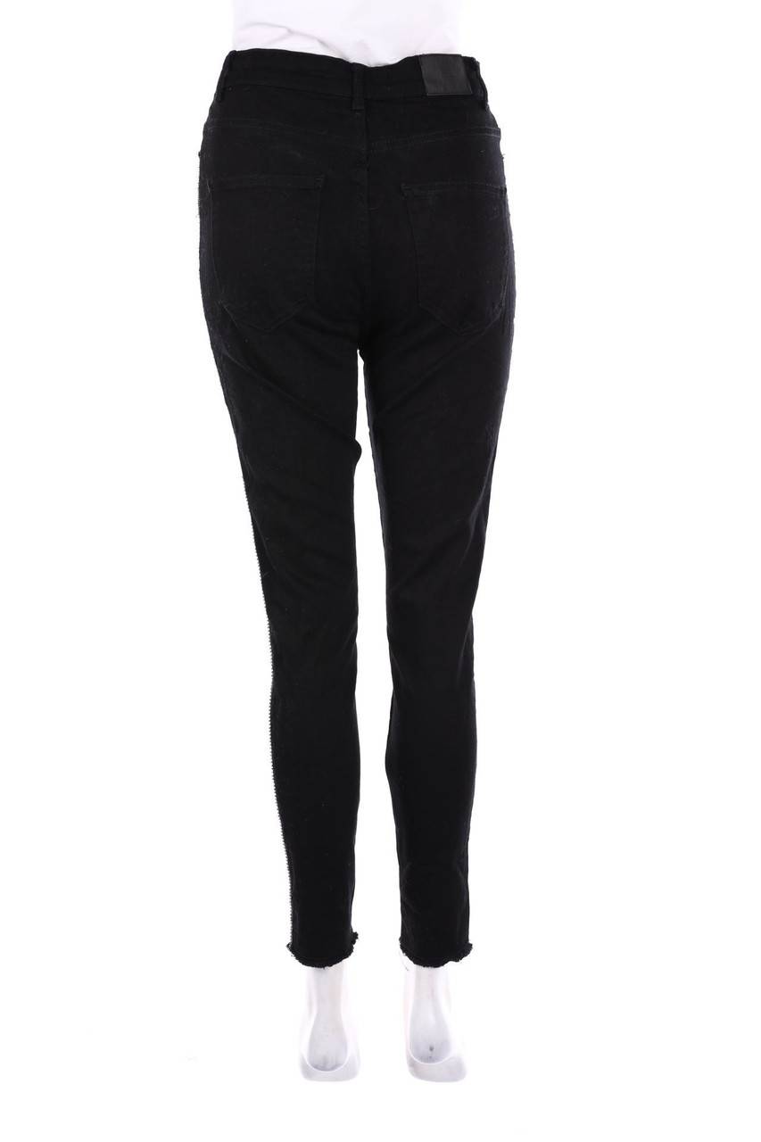 Carou ZARA Skinny-Jeans mit Applikationen Begrenztes Angebot
