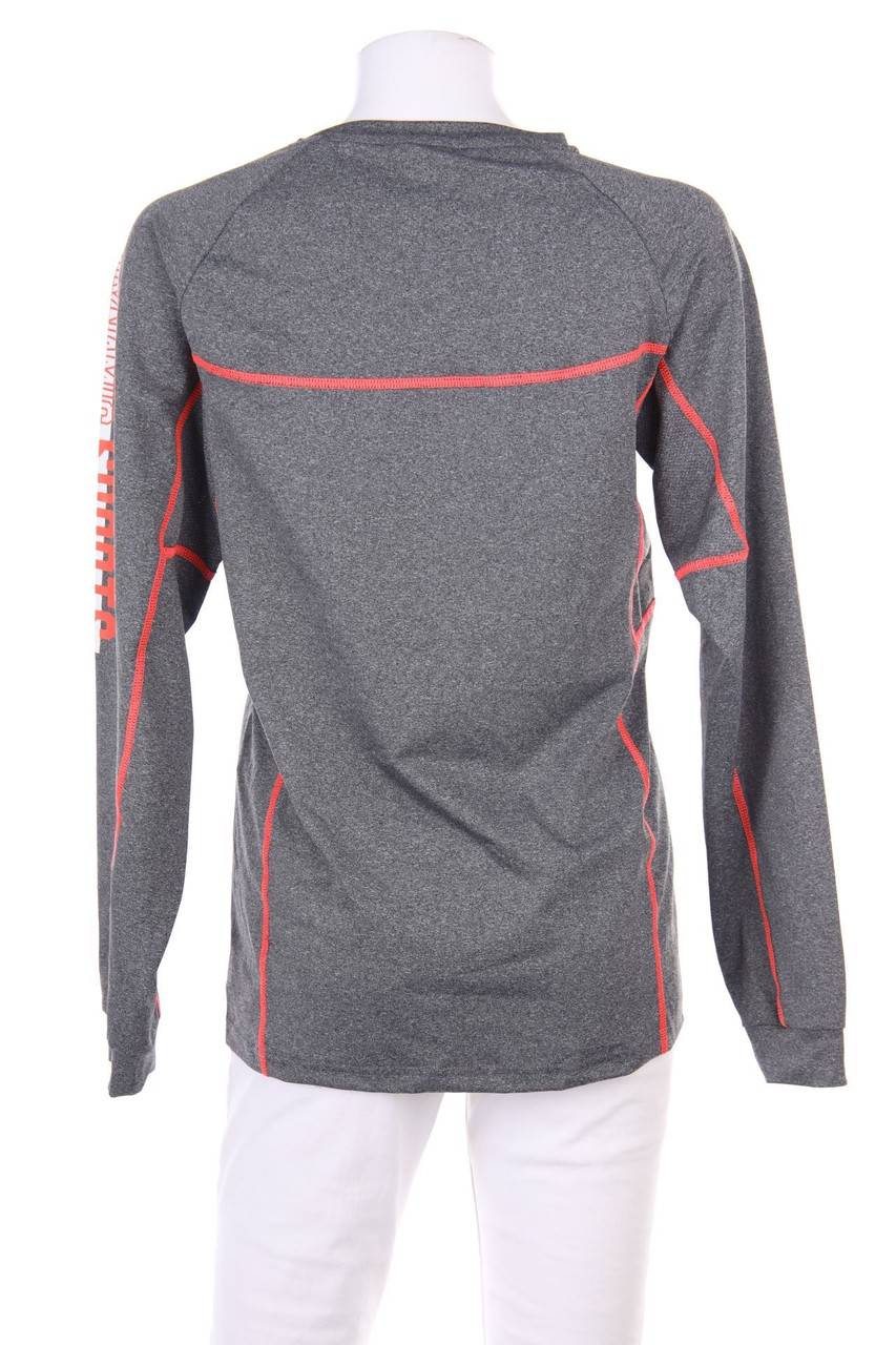 Carou Ohne Label Sport Longsleeve-Shirt mit Logo-Print Weihnachtsangebot