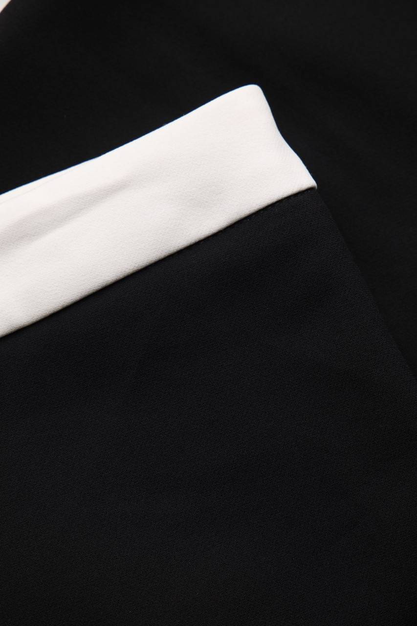 Carou Ohne Label Two Tone-Skinny-Hose mit Schlitz Bestseller