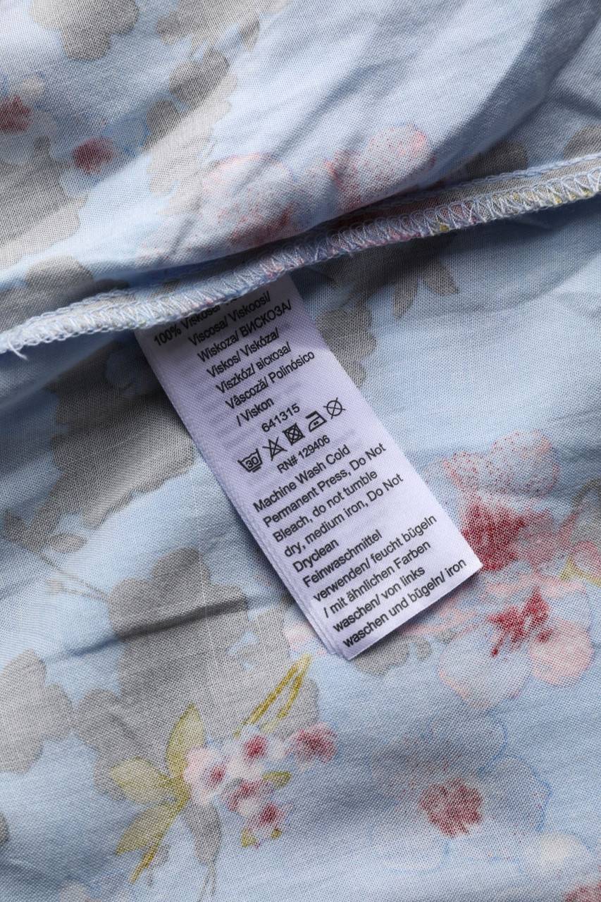 Carou RAINBOW Print-Bluse mit Cut-outs Räumungsverkauf
