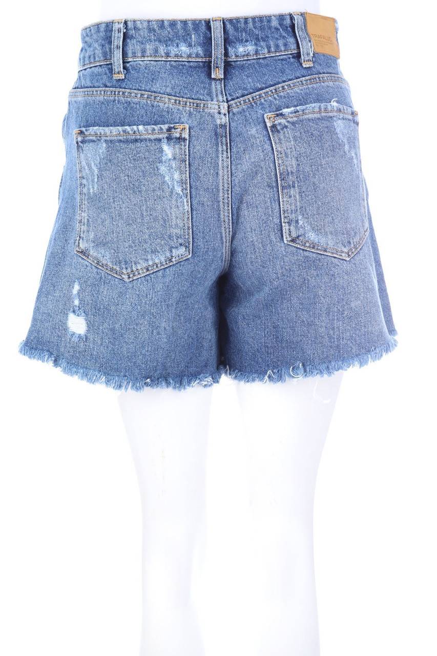Carou ZARA DENIM Destroyed Jeans-Shorts Vierteljährliche Förderung