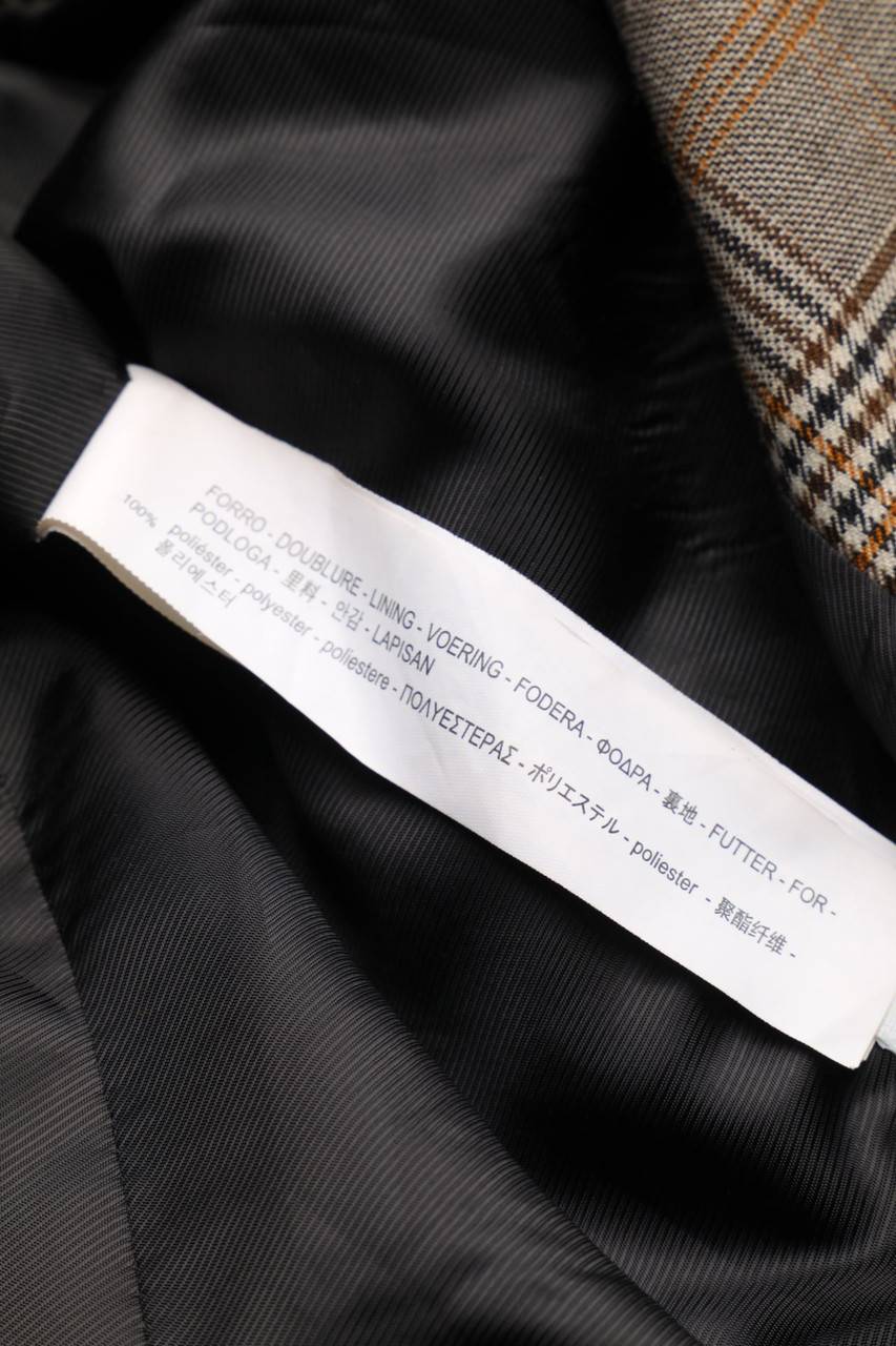 Carou ZARA Karo-Blazer-Mantel Discount Store für neue Produkte