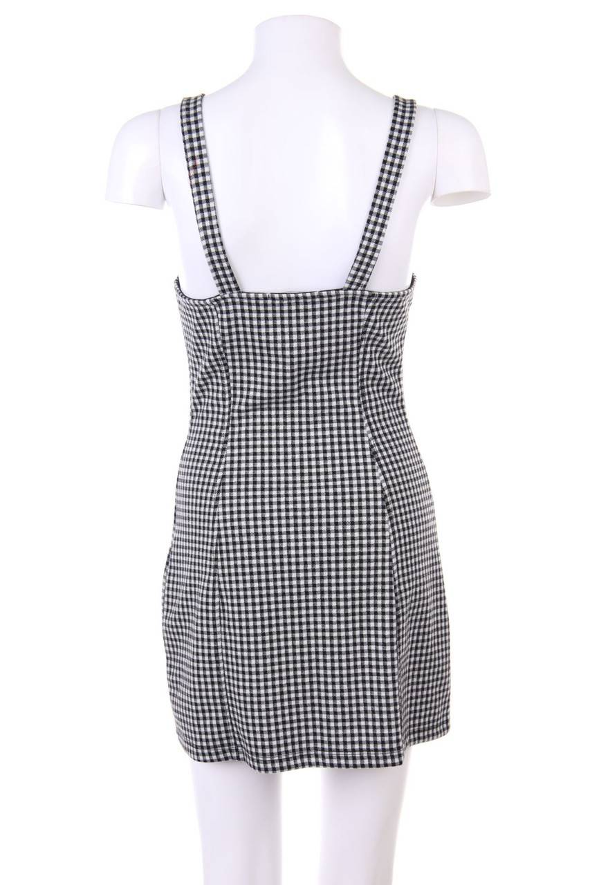 Carou Bershka Minikleid mit Karo-Muster 50% Rabatt für begrenzte Zeit
