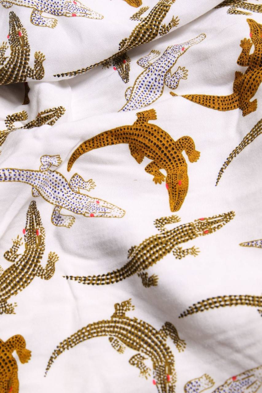 Carou H&M Kleid in A-Linie mit Print Rabatte dieses Monats
