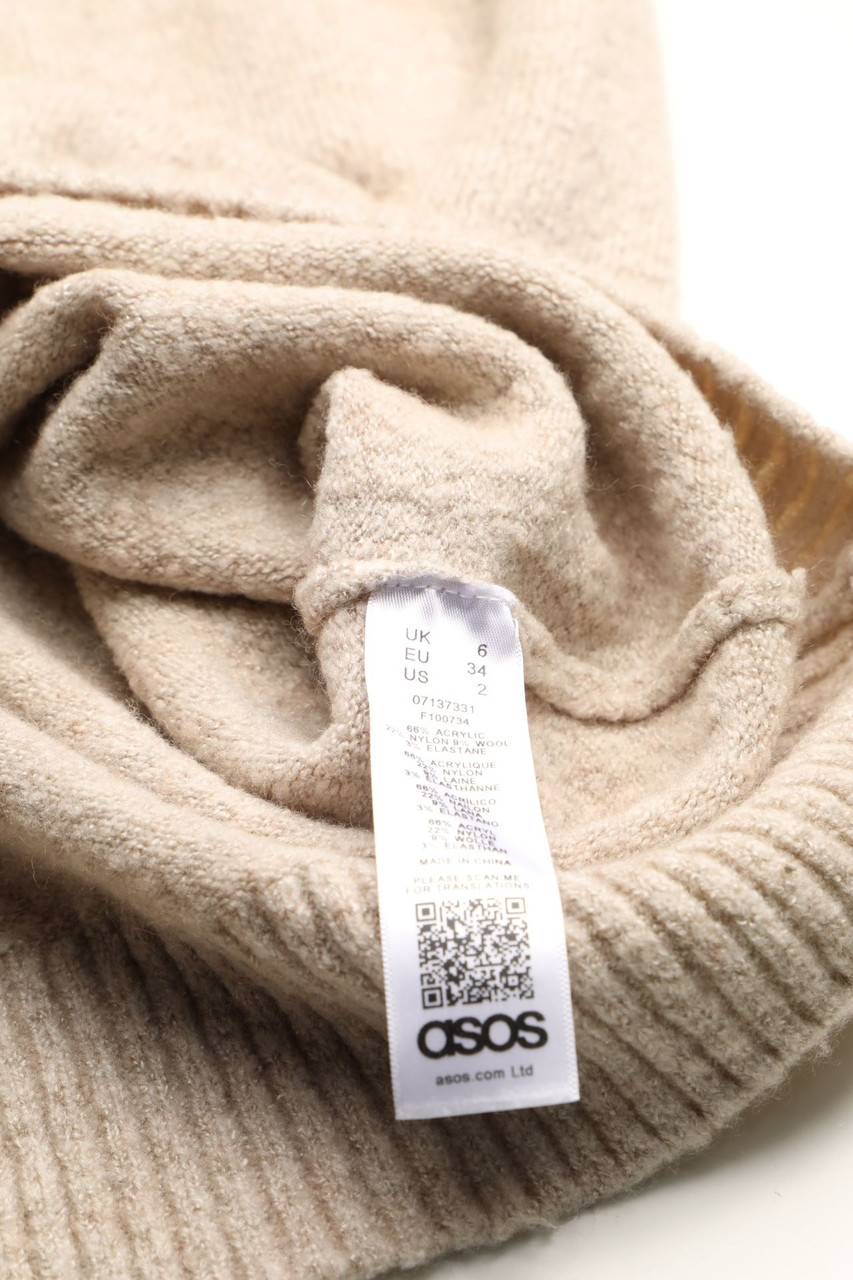 Carou asos Strickkleid mit Wolle 2025