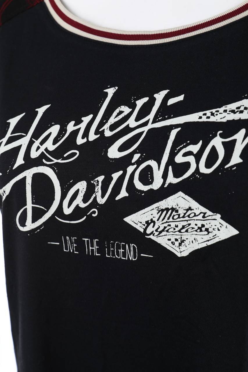 Carou HARLEY DAVIDSON Kurzarm-Shirt mit Logo-Print Fabrik Onlineshop