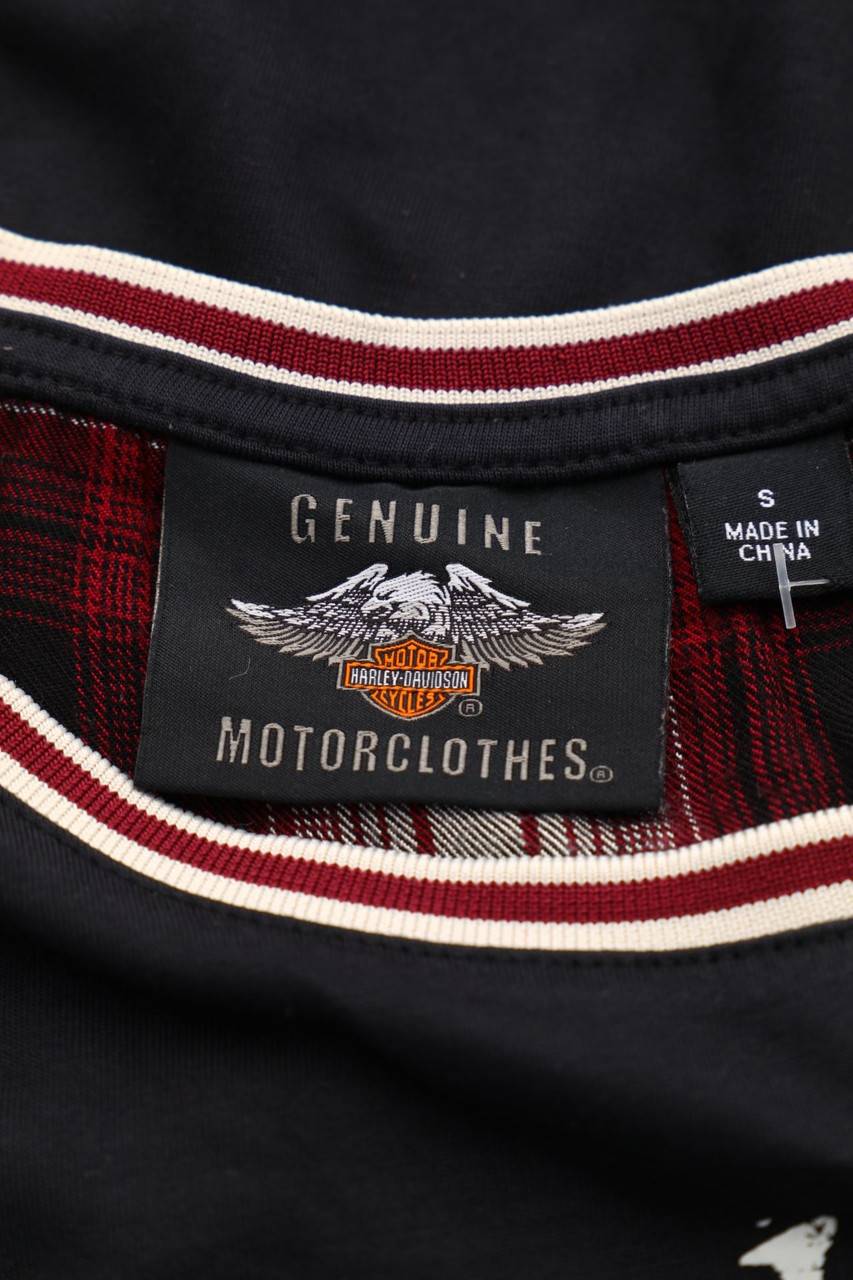 Carou HARLEY DAVIDSON Kurzarm-Shirt mit Logo-Print Fabrik Onlineshop