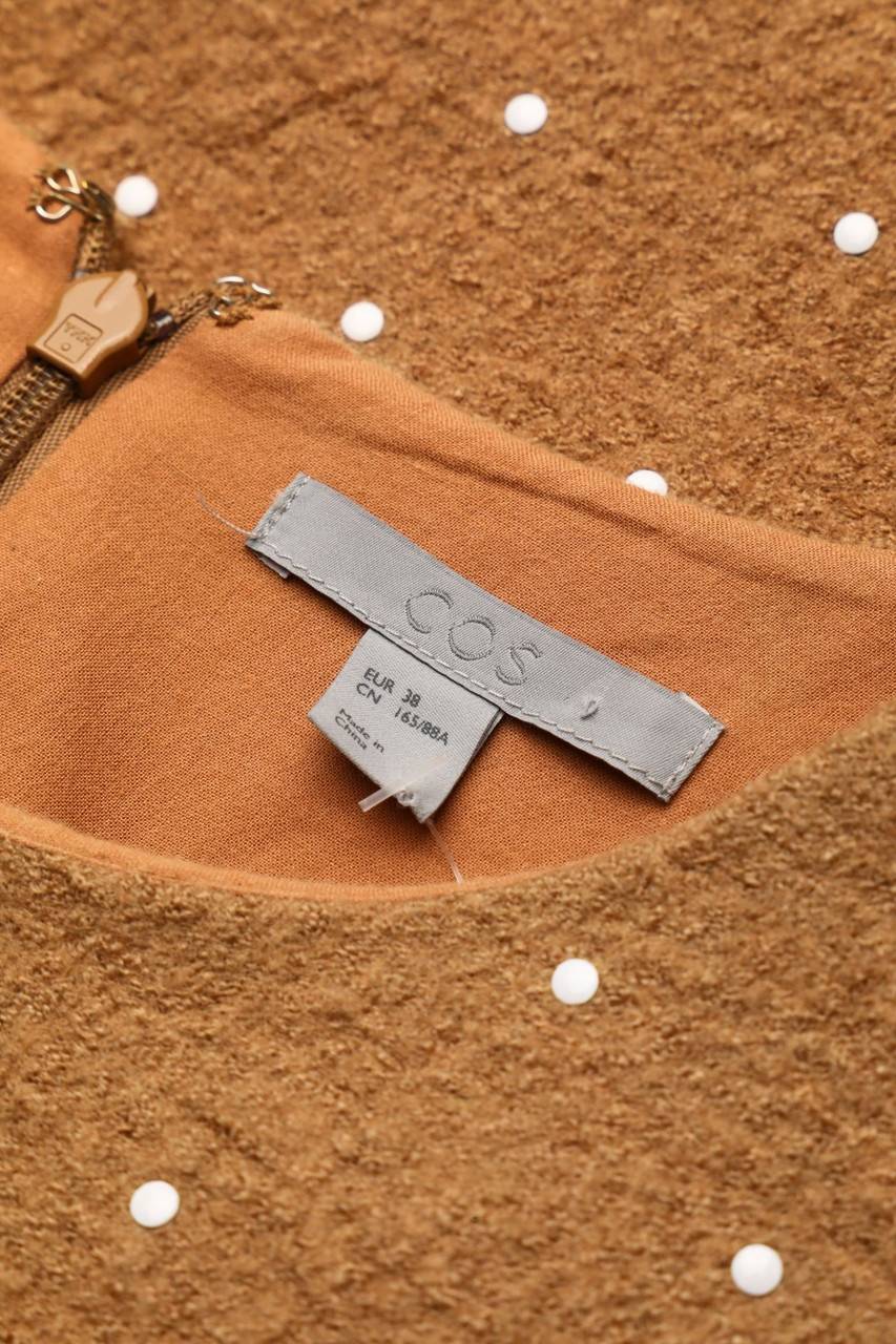 Carou COS Kurzarm-Bluse aus Woll-Mix Günstig kaufen