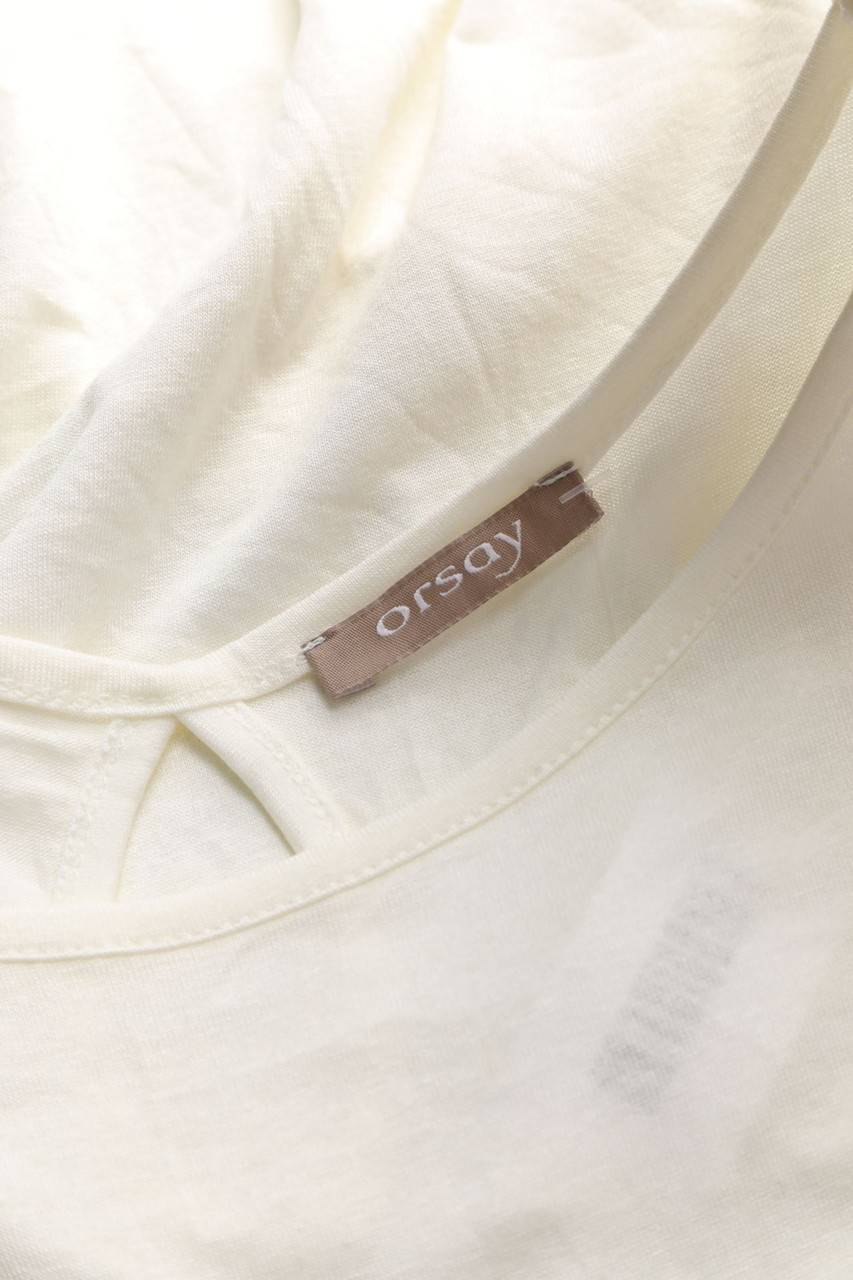 Carou orsay Kurzarm-Bluse mit Cut-out Preisnachlass