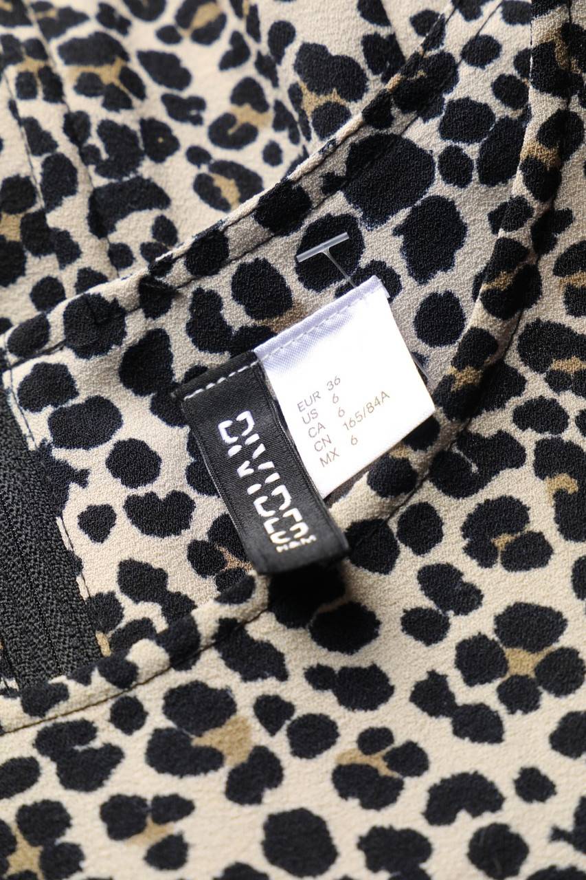 Carou H&M DIVIDED Kleid mit Leo-Print Cyber Monday