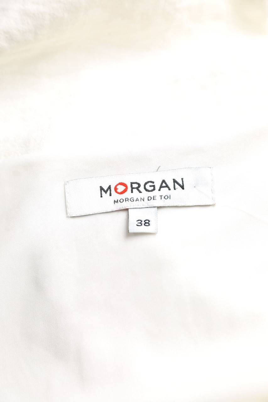 Carou MORGAN Cold-Shoulder-Kleid in Wickel-Optik mit Volants Lagerräumung