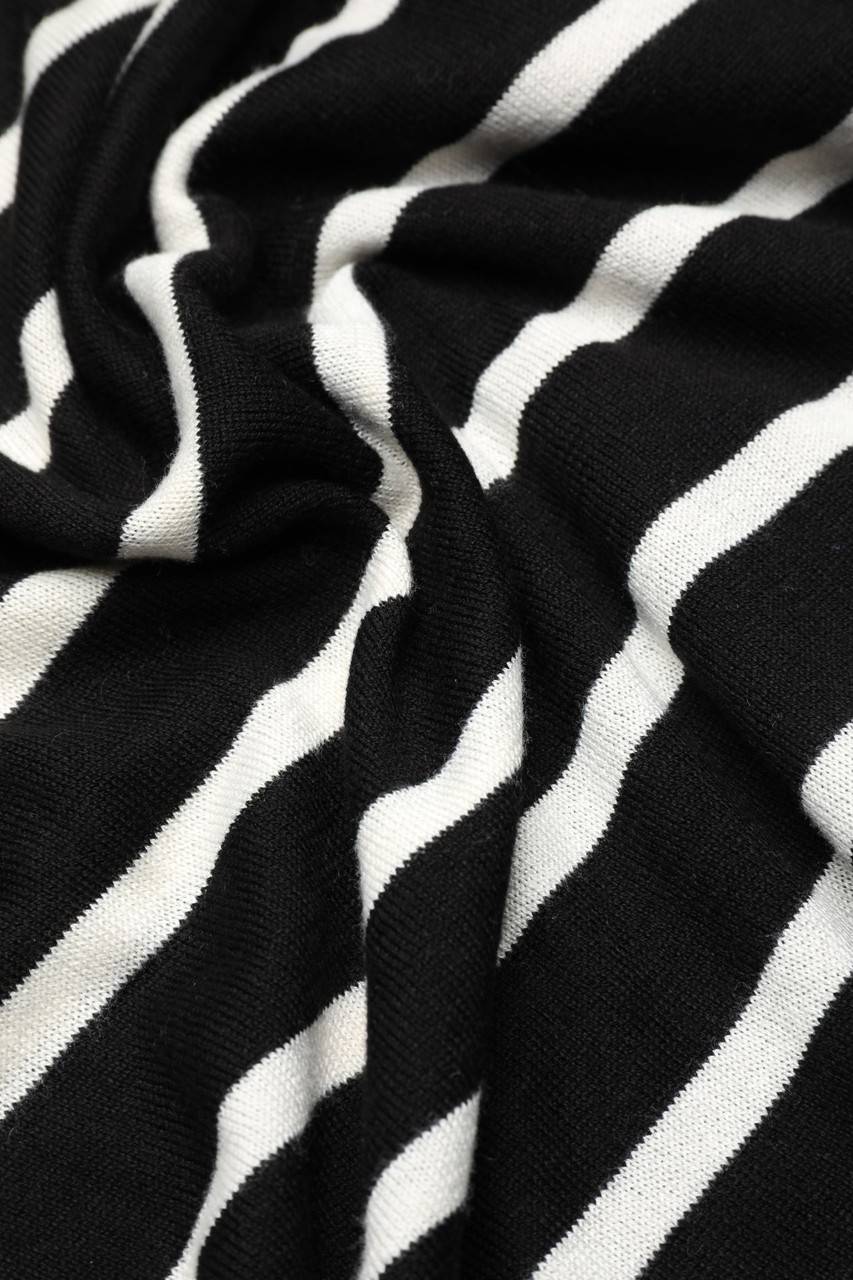 Carou Ohne Label Strick-Pullover mit Streifen Bis zu 55% Rabatt