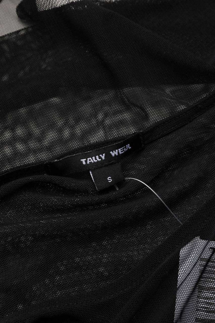 Carou TALLY WEiJL Mesh-Longsleeve-Shirt Speichern exportieren