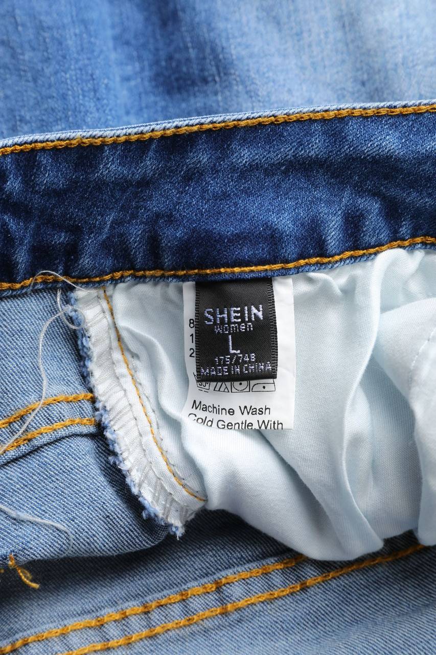 Carou SHEIN Used Look Jeans-Shorts Fabrikverkauf