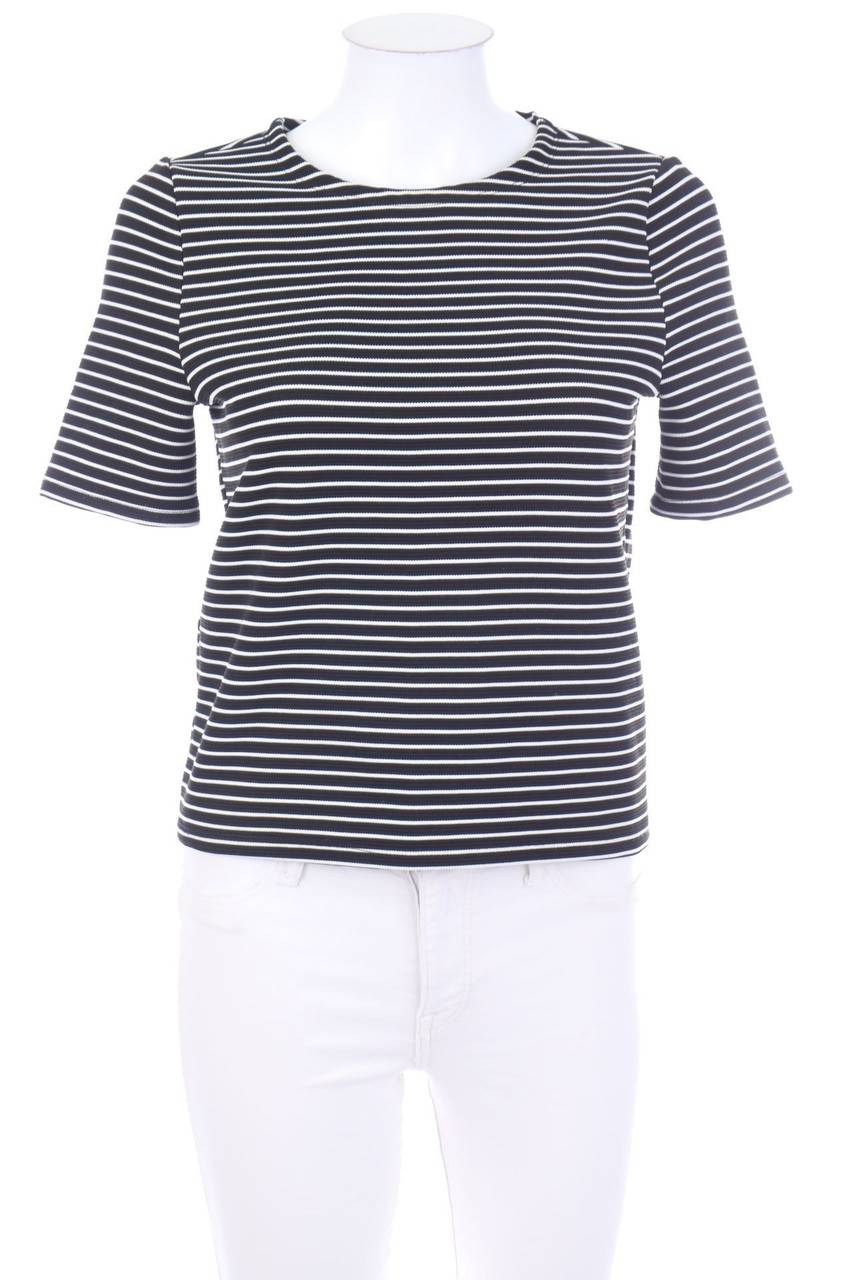 Carou Ohne Label Kurzarm-Shirt mit Streifen Exklusivangebot