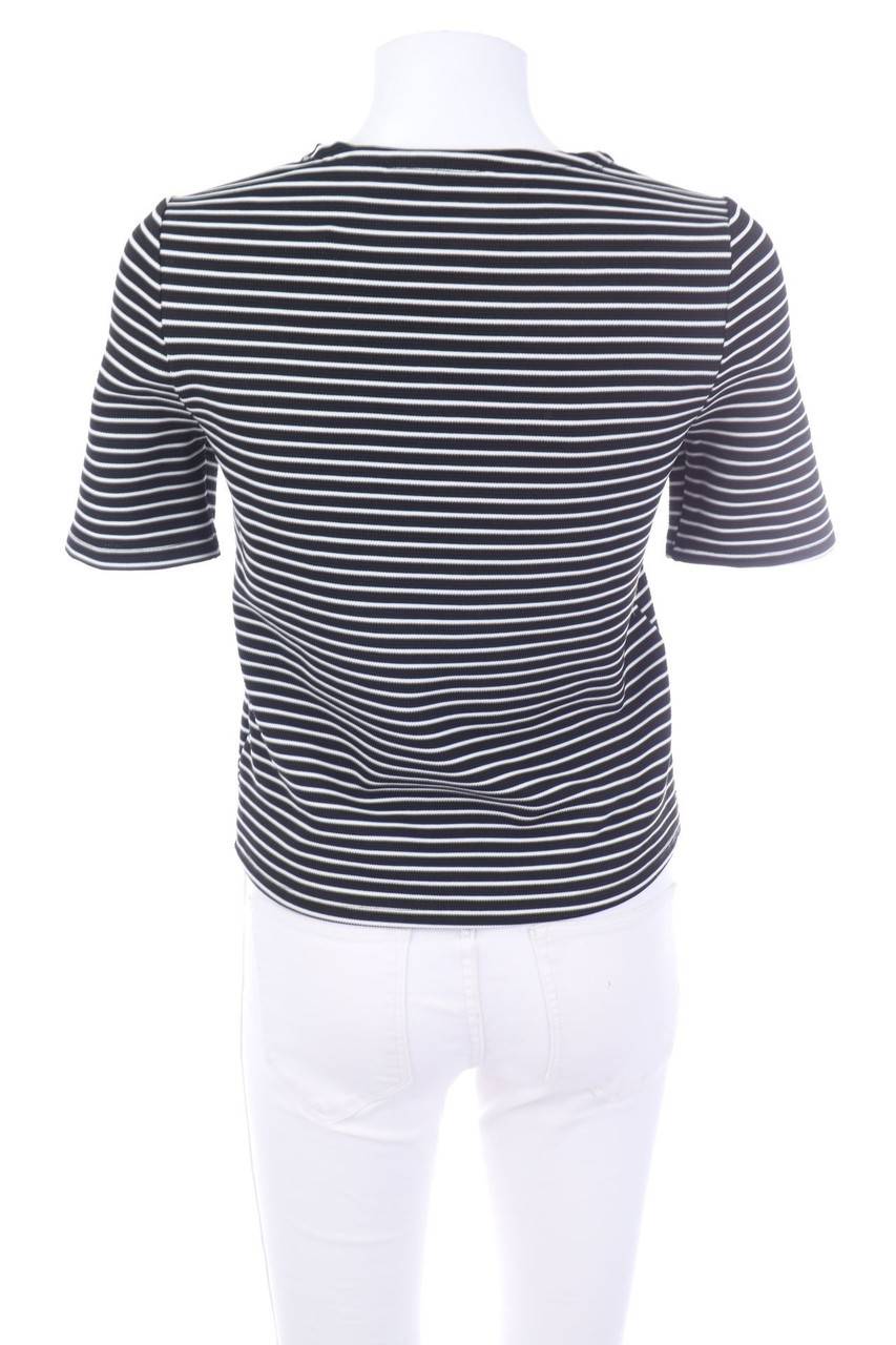 Carou Ohne Label Kurzarm-Shirt mit Streifen Exklusivangebot