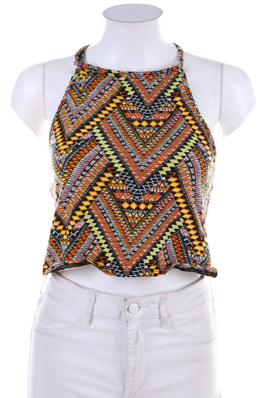 Carou H&M Cropped-Neckholder-Top Jubiläumsangebot