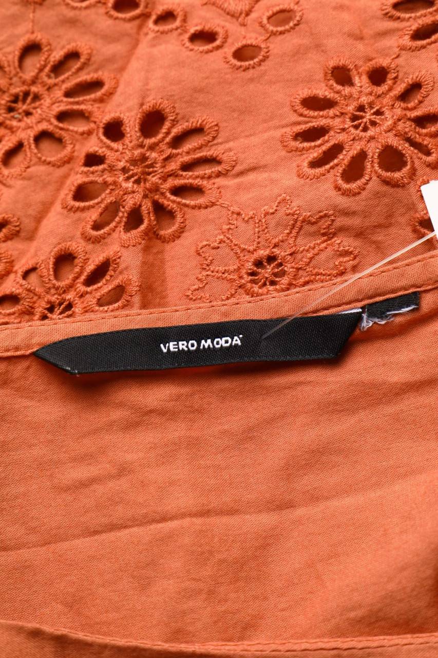 Carou VERO MODA Blusentop mit Lochspitze Neueste Mode