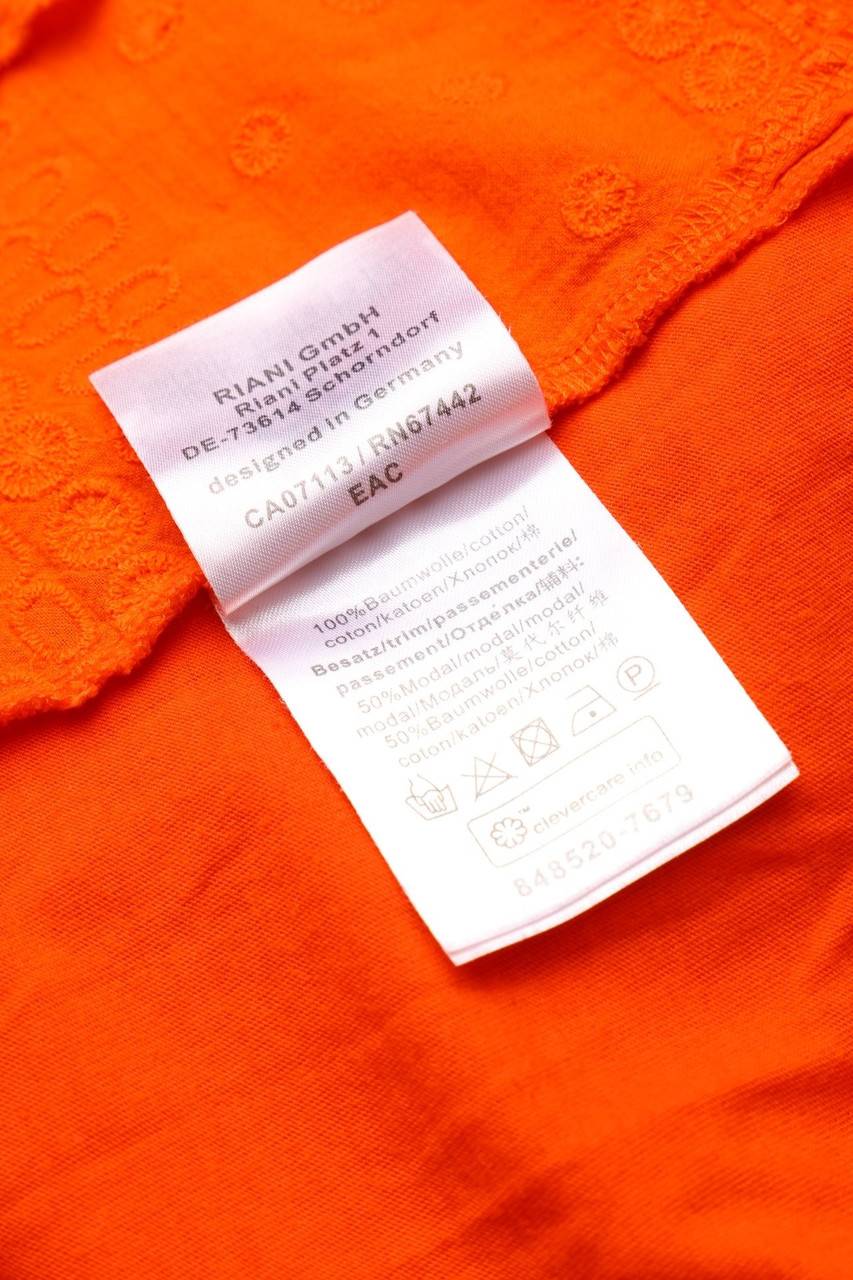 Carou RIANI Kurzarm-Shirt mit Stickereien Zeitbegrenzte Promotion