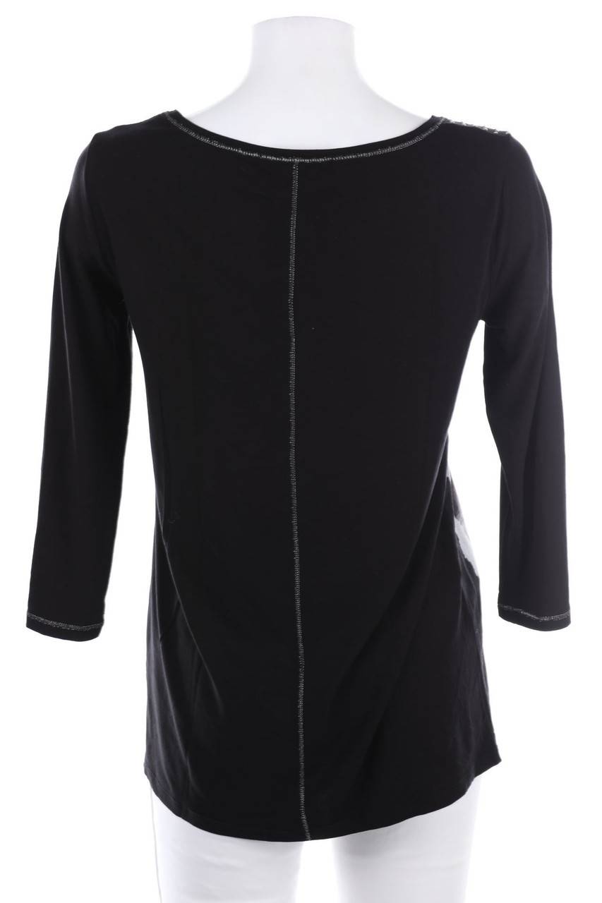 Carou monari Print-3/4-Arm-Shirt mit Strass-Steinen Bis zu 65% Rabatt