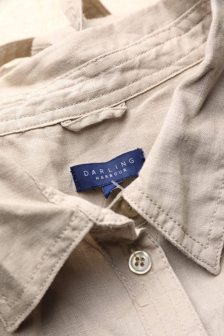 Carou Darling HARBOUR Leinenbluse im Safari-Stil Nur für heute
