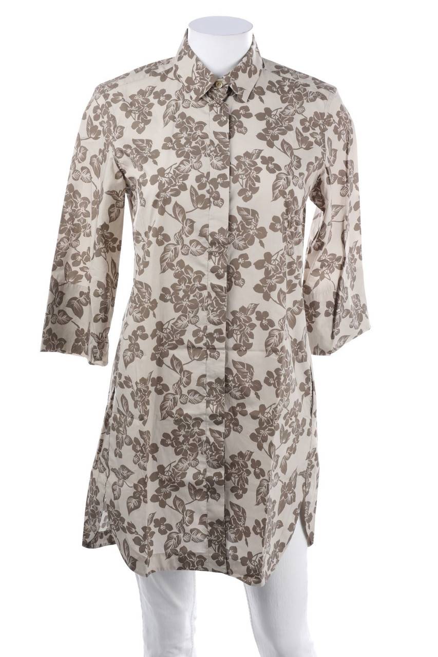 Carou Guglielminotti Long-Hemd-Bluse mit 3/4-Ärmel Riesige Rabatte