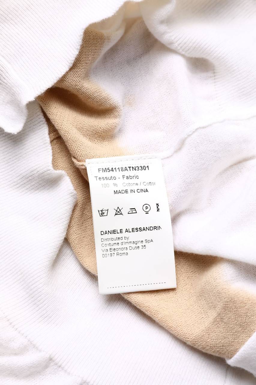 Carou DANIELE ALESSANDRINI Batik-Cardigan aus Baumwolle Speichern exportieren