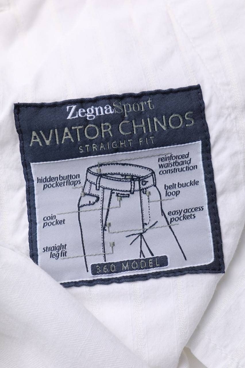 Carou Zegna Hose aus Baumwoll-Mix Auslauf