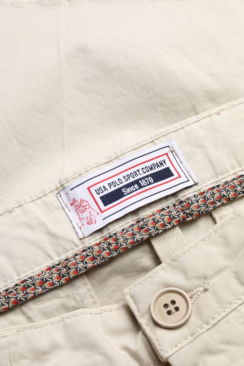 Carou USA POLO SPORT Cargo-Shorts aus Baumwoll-Mix mit Logo-Stickerei Kostenloser Versand