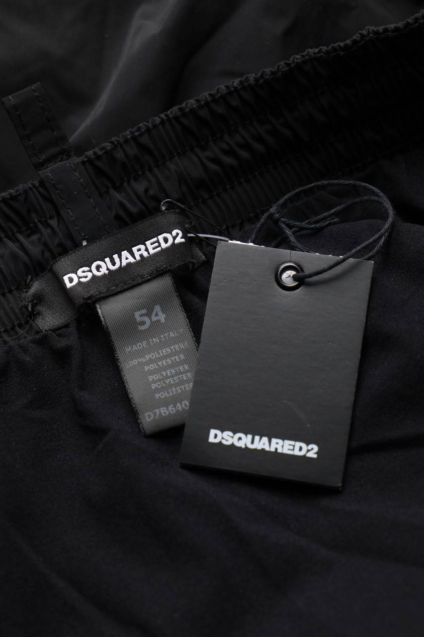Carou DSQUARED² Schwimm-Shorts mit Logo-Print Versandkostenfrei