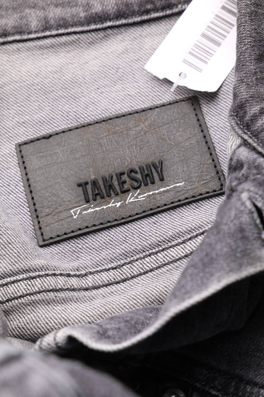 Carou Takeshy Kurosawa Used Look-Jeans-Jacke Preisnachlass