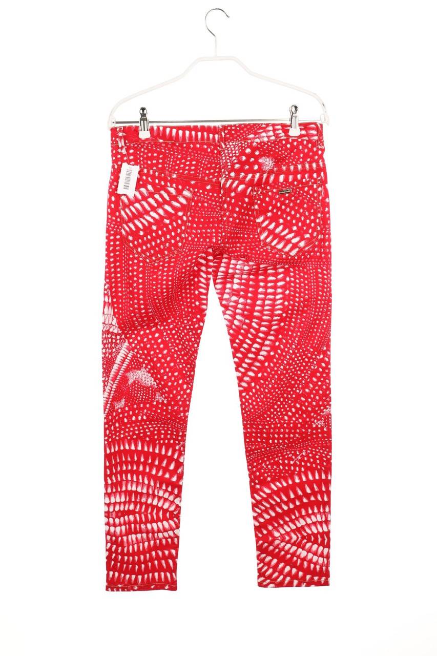 Carou roberto cavalli Hose mit Animal-Print Große Rabatte