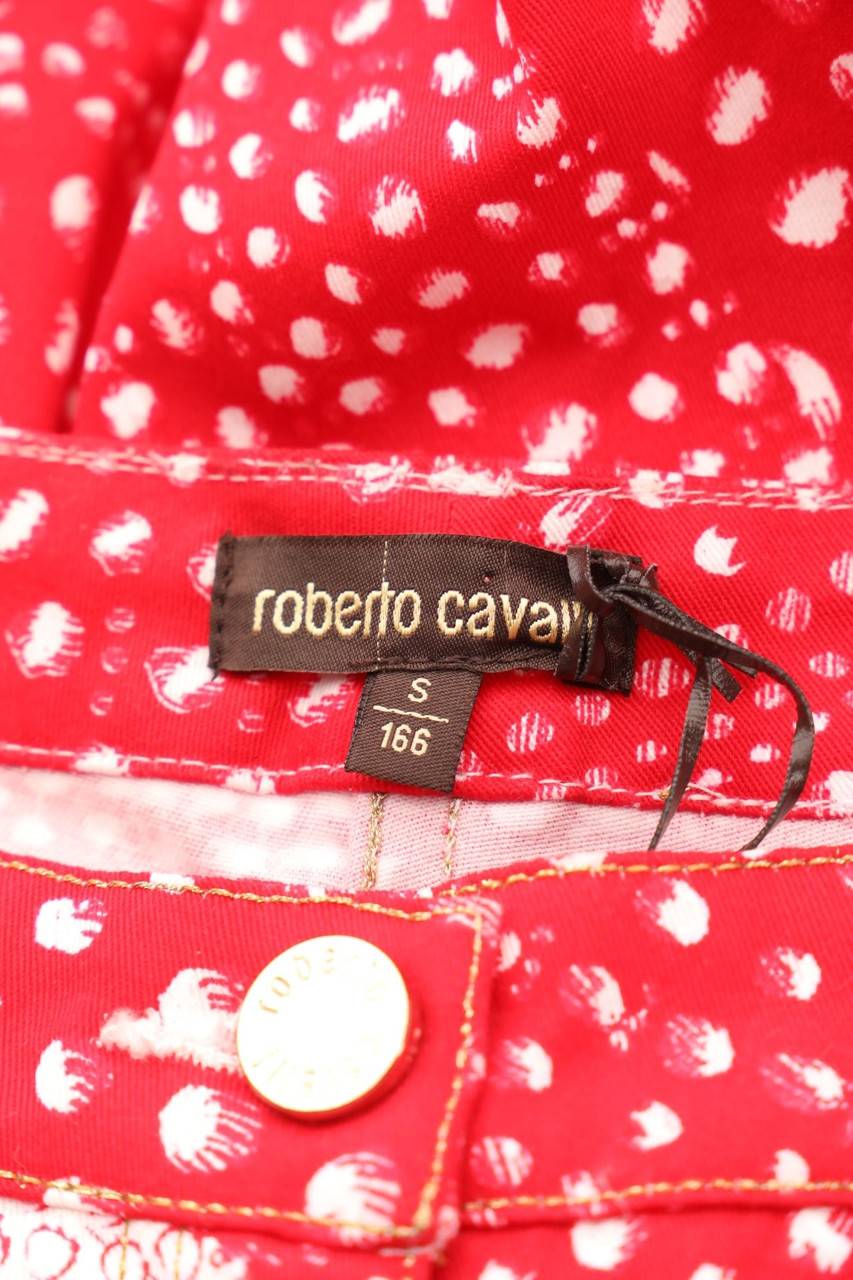 Carou roberto cavalli Hose mit Animal-Print Große Rabatte