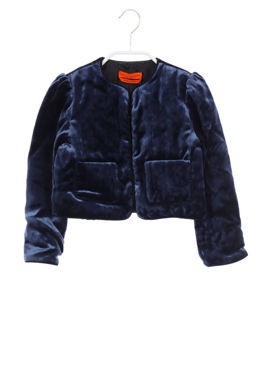 Carou SONIA RYKIEL Samt-Jacke mit Seide Bis zu 50% Rabatt