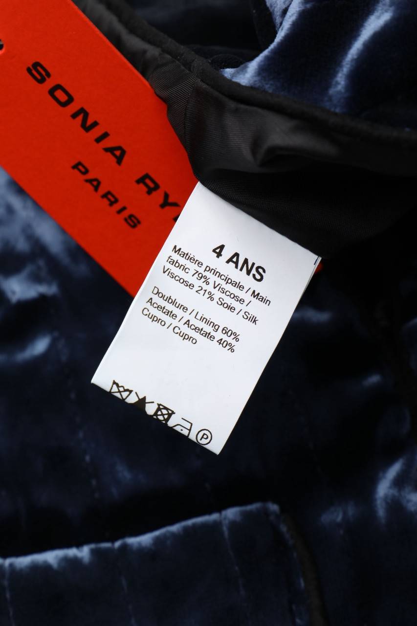 Carou SONIA RYKIEL Samt-Jacke mit Seide Bis zu 60% Rabatt