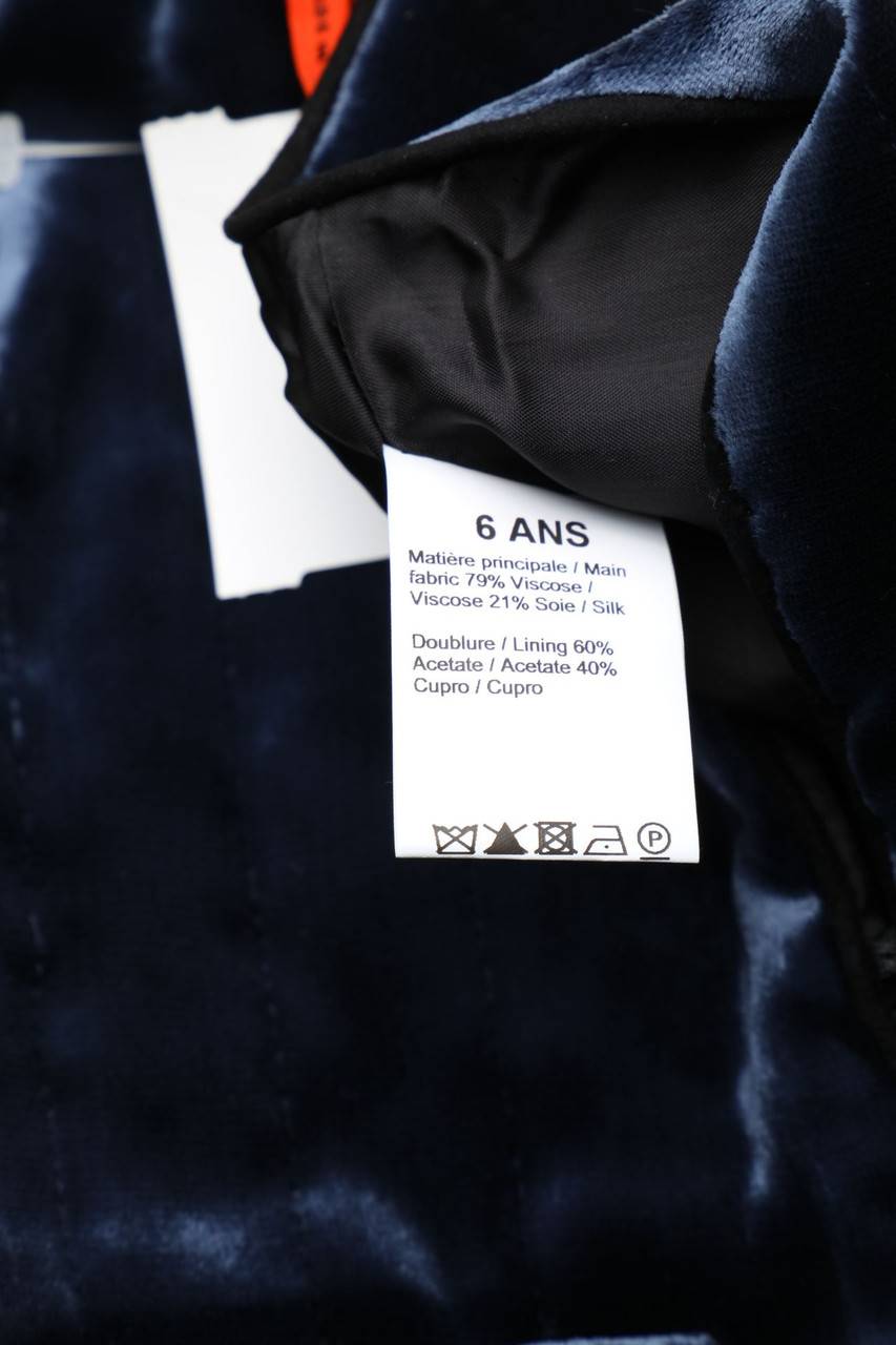 Carou SONIA RYKIEL Samt-Jacke mit Seide Sonderangebot der Fabrik