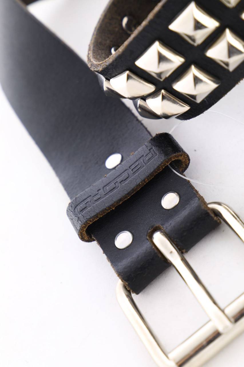 Carou VINTAGE Leder-Gürtel mit Nieten Super Rabatt