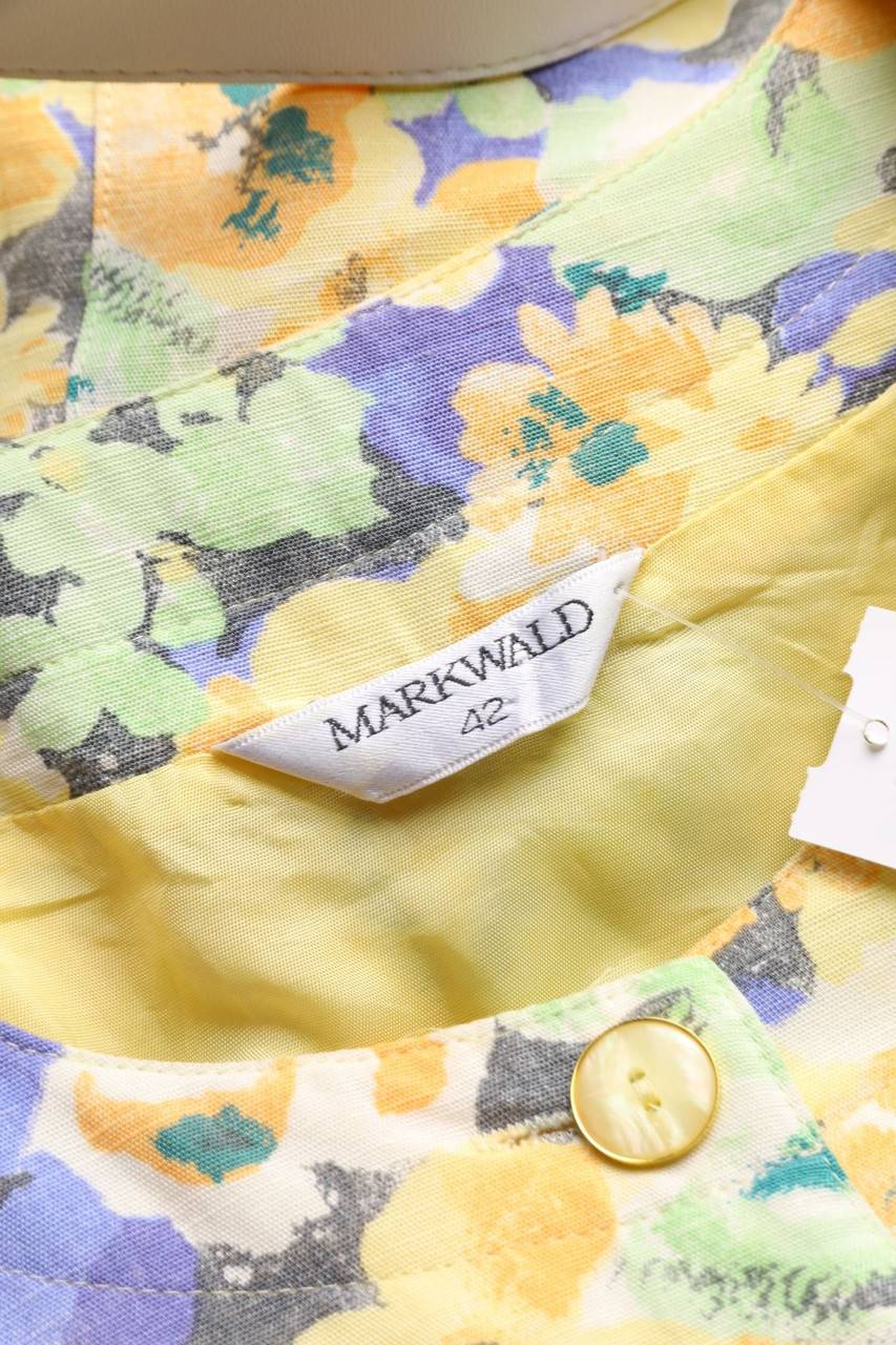 Carou MARKWALD Midikleid mit Blumen-Print 50% Rabatt mit kostenlosem Versand