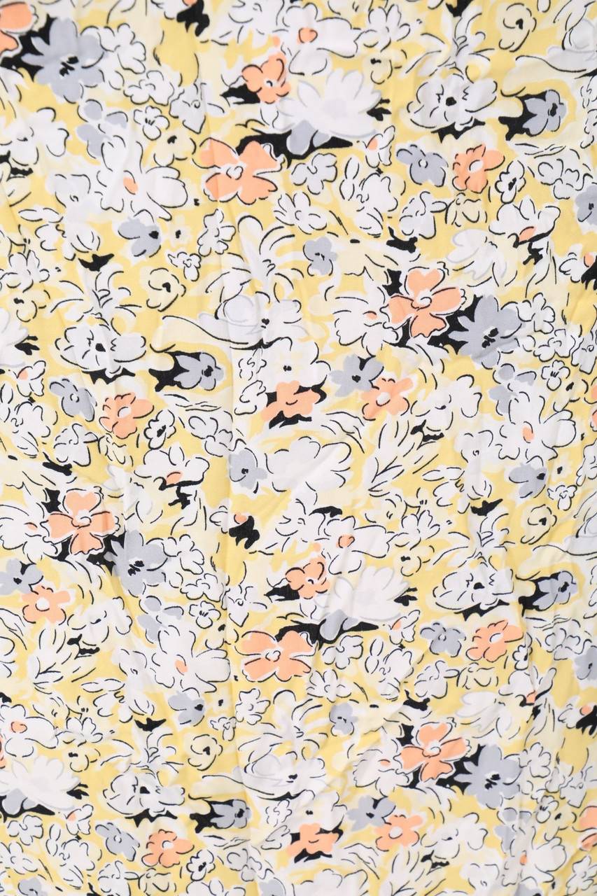Carou VINTAGE Vintage-Midikleid mit Blumen-Print 50% Rabatt für begrenzte Zeit