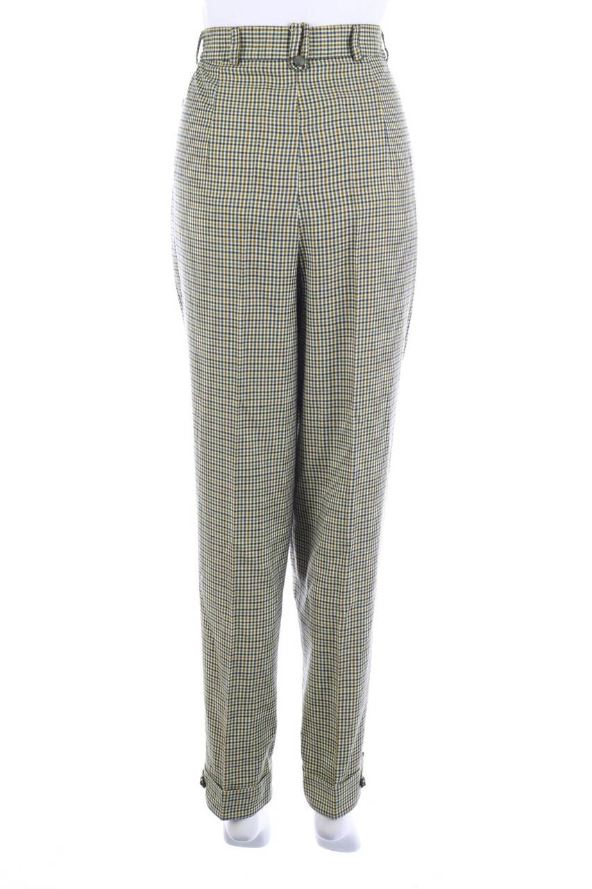 Carou VINTAGE Karo-Hose mit Wolle Outlet